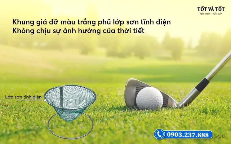 Lưới tập chip bóng Golf